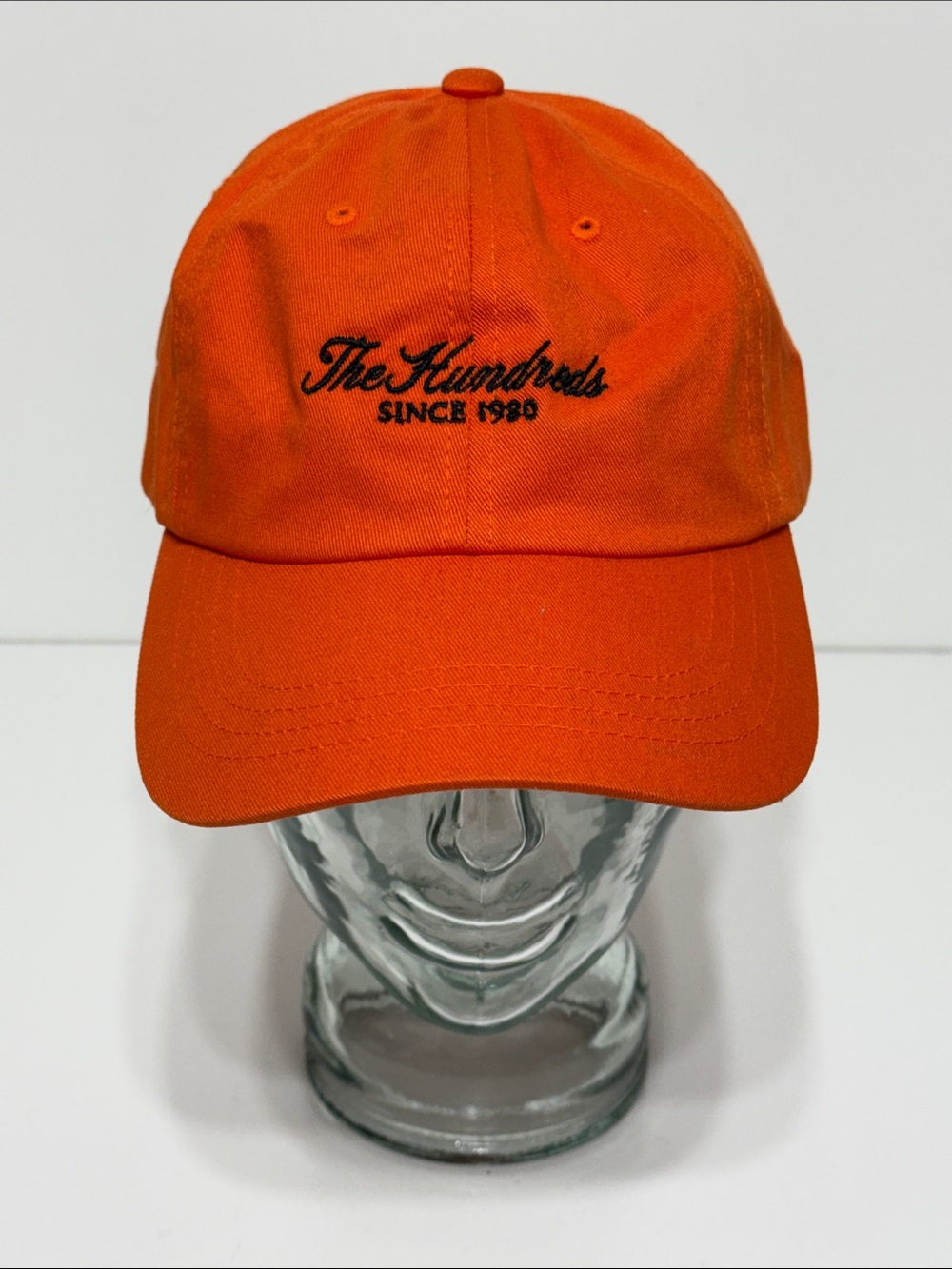 The Hundreds Rich Dad Hat in Orange
